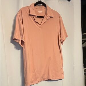 Men's Light Pink Polo Shirt